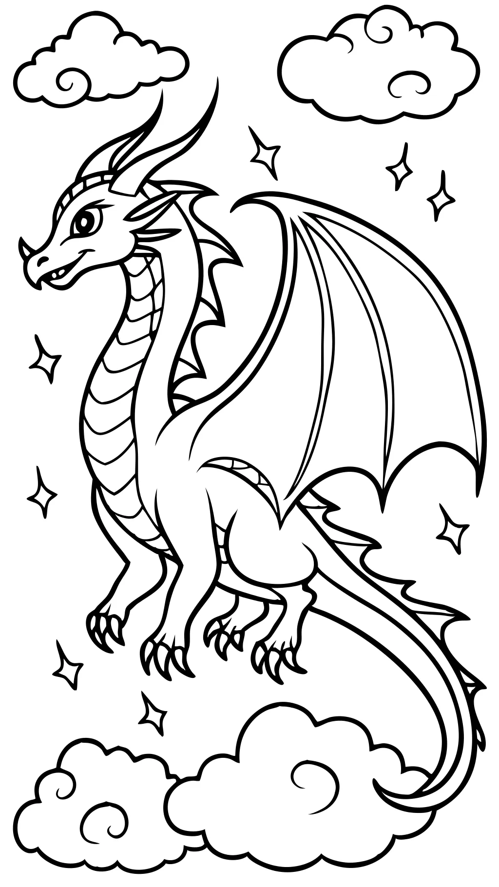 wings of fire coloring page